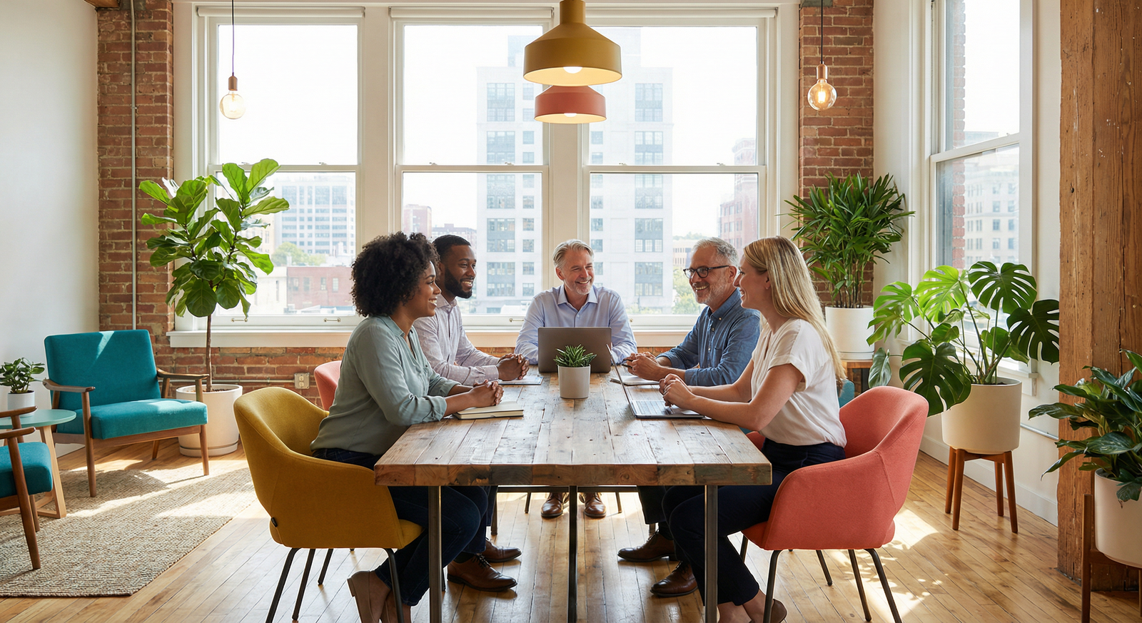 Kancelář – náš tým v kanceláři