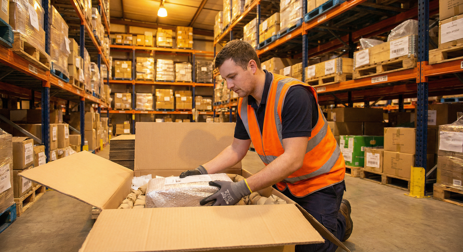 Sklad – příprava zásilek